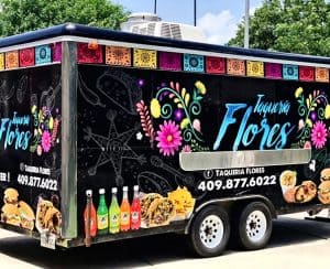 food truck wraps in La Porte