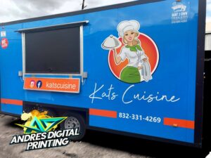 food truck wraps in La Porte