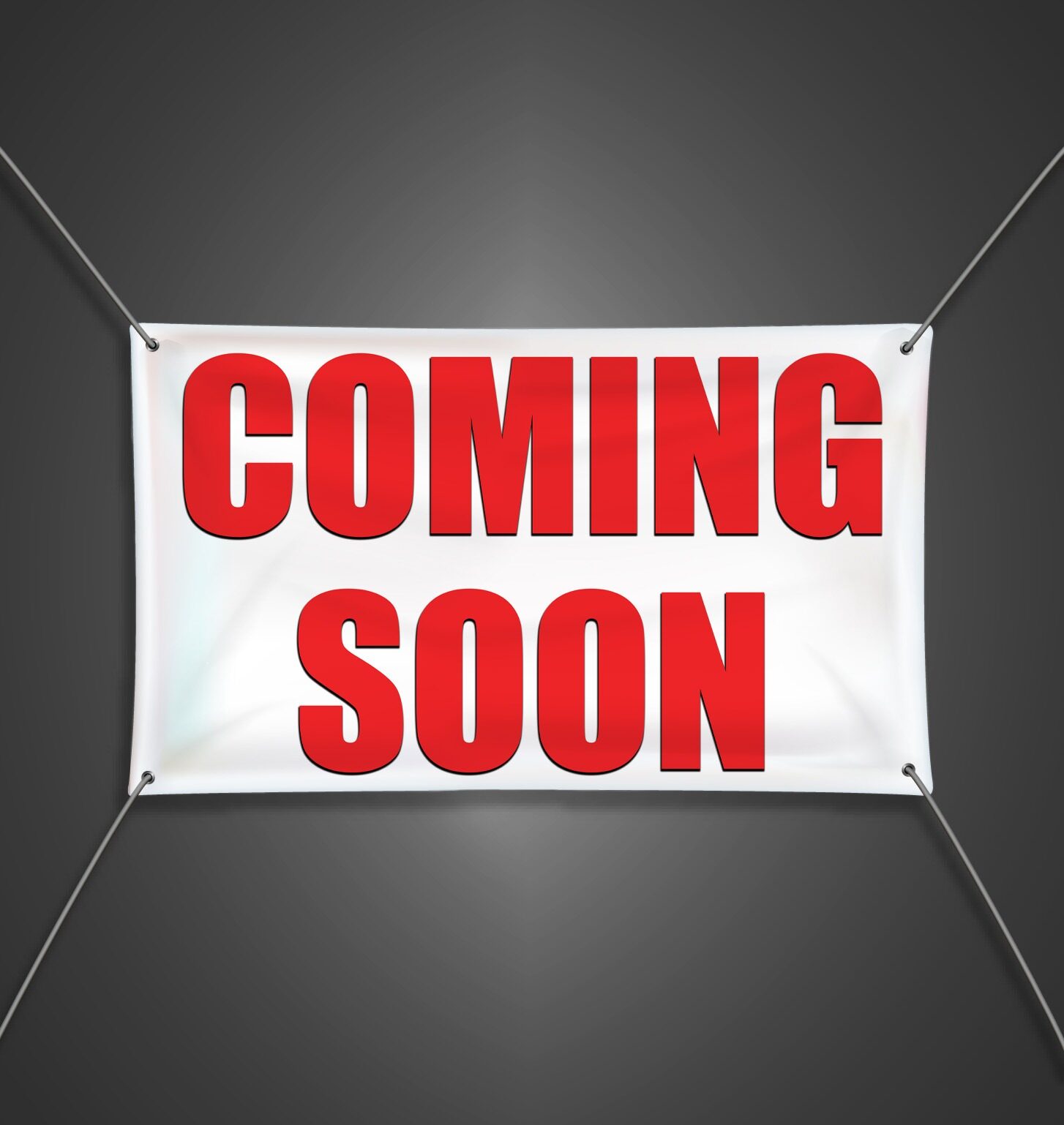 Coming Soon 3’x5′ banner